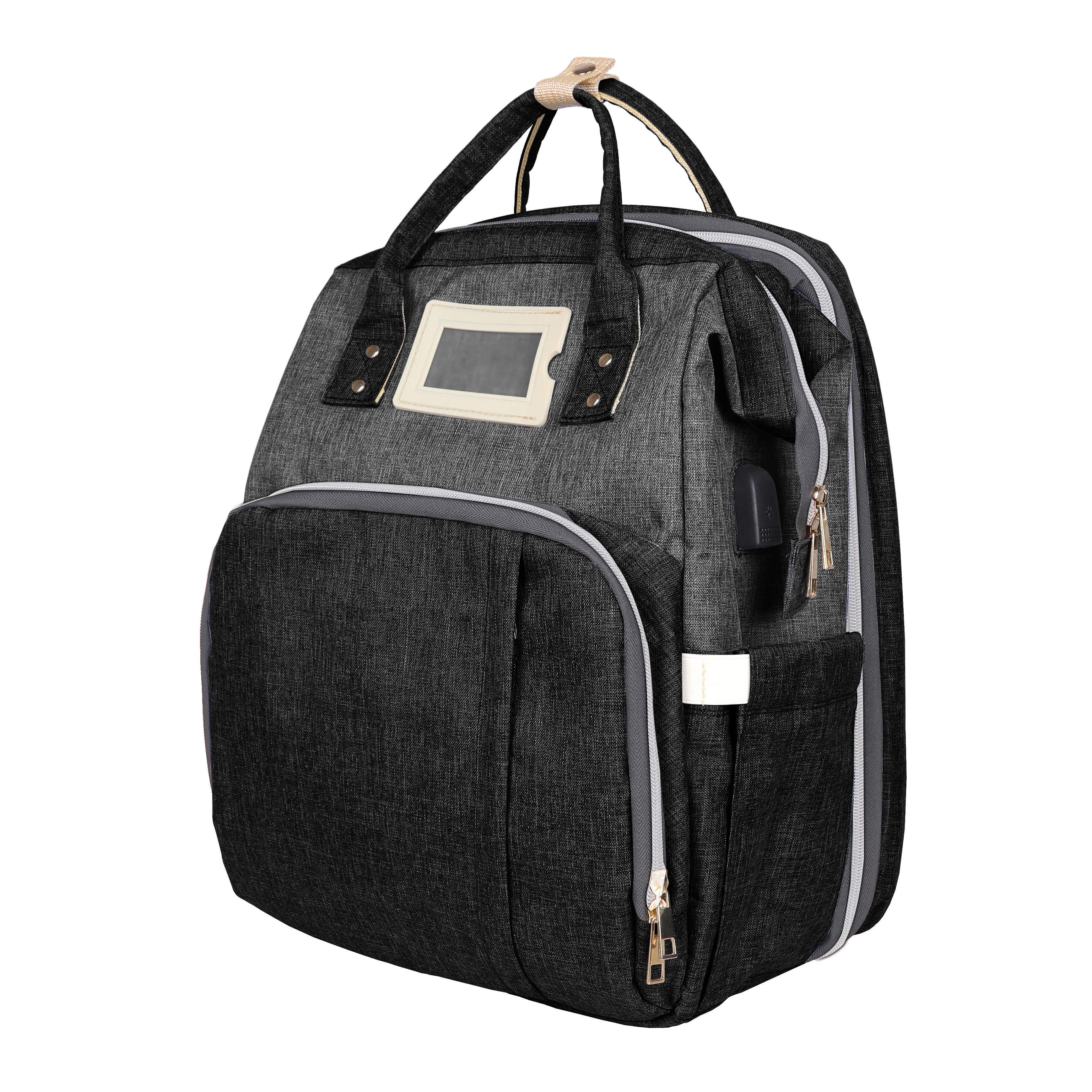 Picture of Diaper Bag Backpack（Black Spell Grey ）